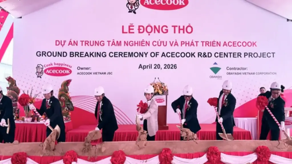 Acecook Việt Nam xây dựng Trung tâm Nghiên cứu và Phát triển mới