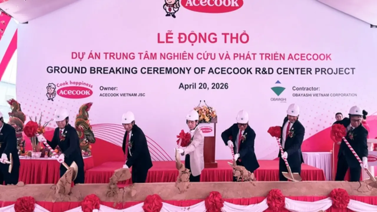 Acecook Việt Nam xây dựng Trung tâm Nghiên cứu và Phát triển mới