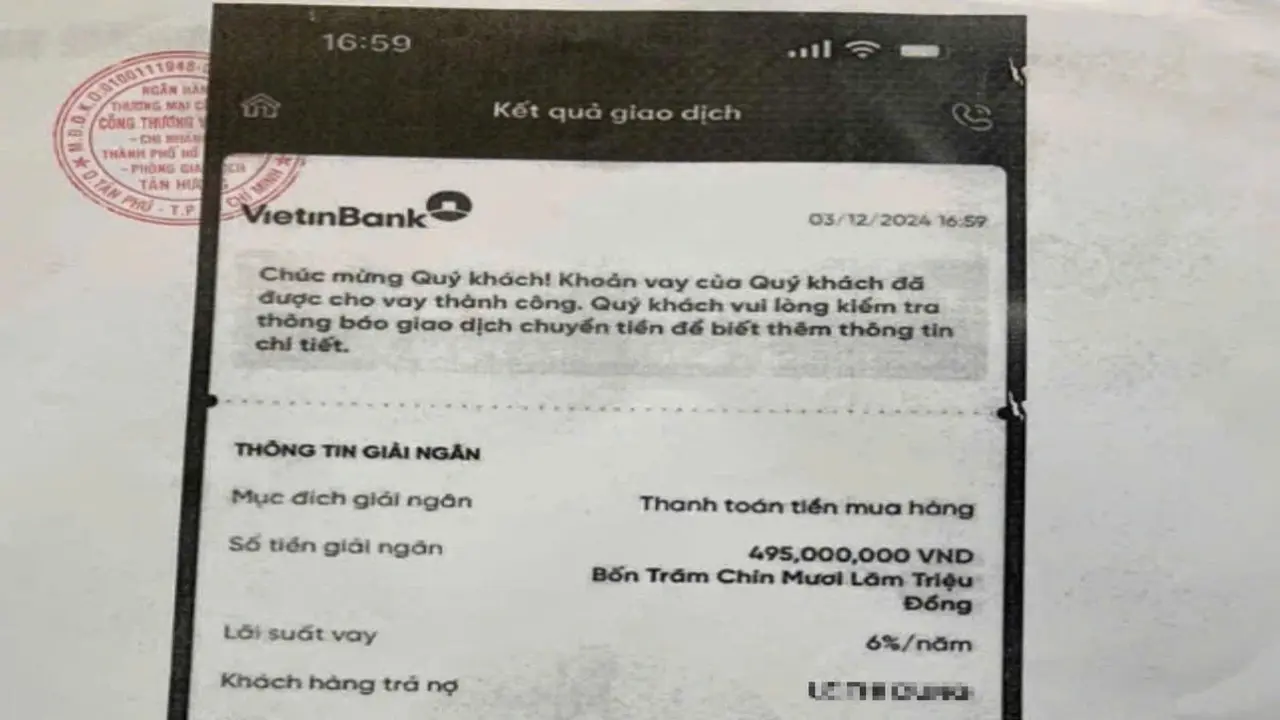 Bị truy nã vì không trả lại 500 triệu đồng cho người chuyển khoản nhầm