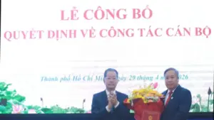 Bổ nhiệm Phó chánh án TAND tối cao kiêm nhiệm chức vụ Chánh án TAND TP.HCM