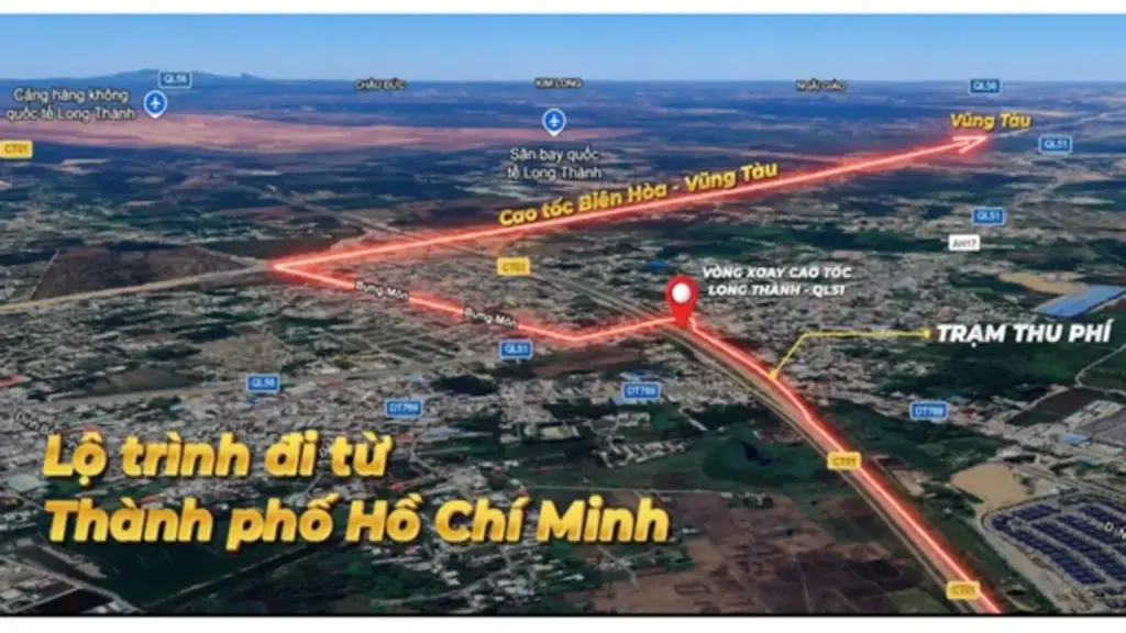 Cao tốc Biên Hòa - Vũng Tàu khai thác tạm từ 17 giờ chiều 29.4