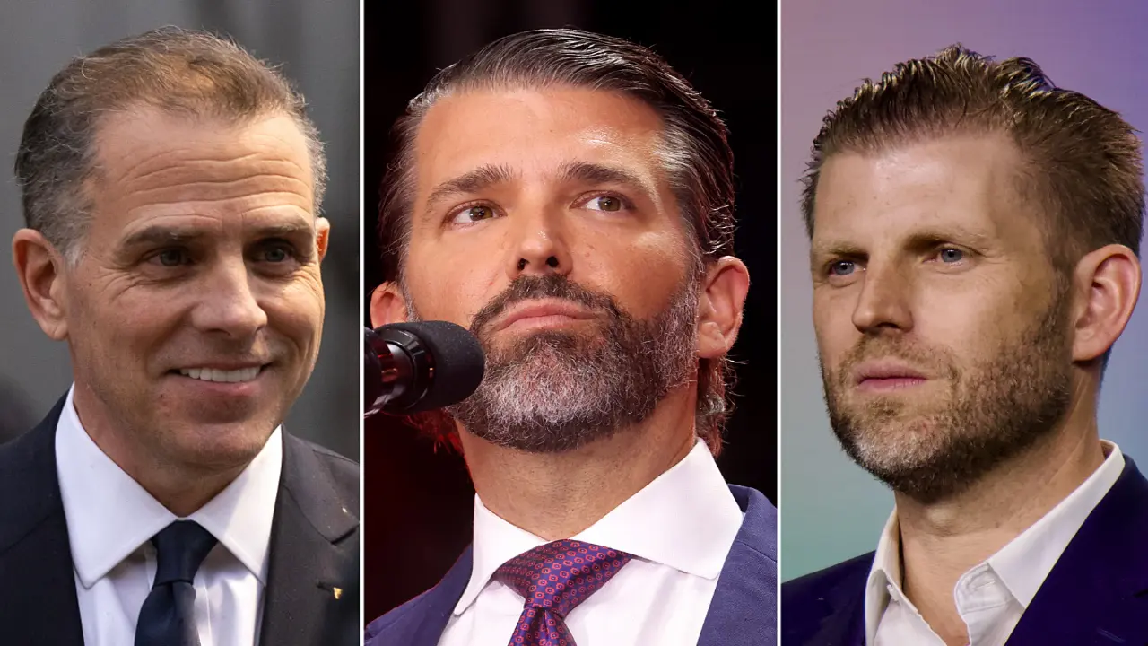 Con trai ông Biden thách thức con trai ông Trump đấu võ
