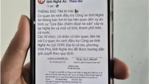 Công an Nghệ An tìm bị hại liên quan vụ thiếu niên 17 tuổi giăng bẫy lừa vé máy bay giá rẻ