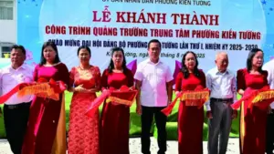 Đô thị biên mậu Kiến Tường đánh thức tiềm năng vùng Đồng Tháp Mười