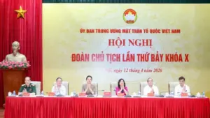 Đoàn Chủ tịch Ủy ban Trung ương MTTQ Việt Nam hội nghị, cho ý kiến về cơ cấu nhân sự Đại hội XI