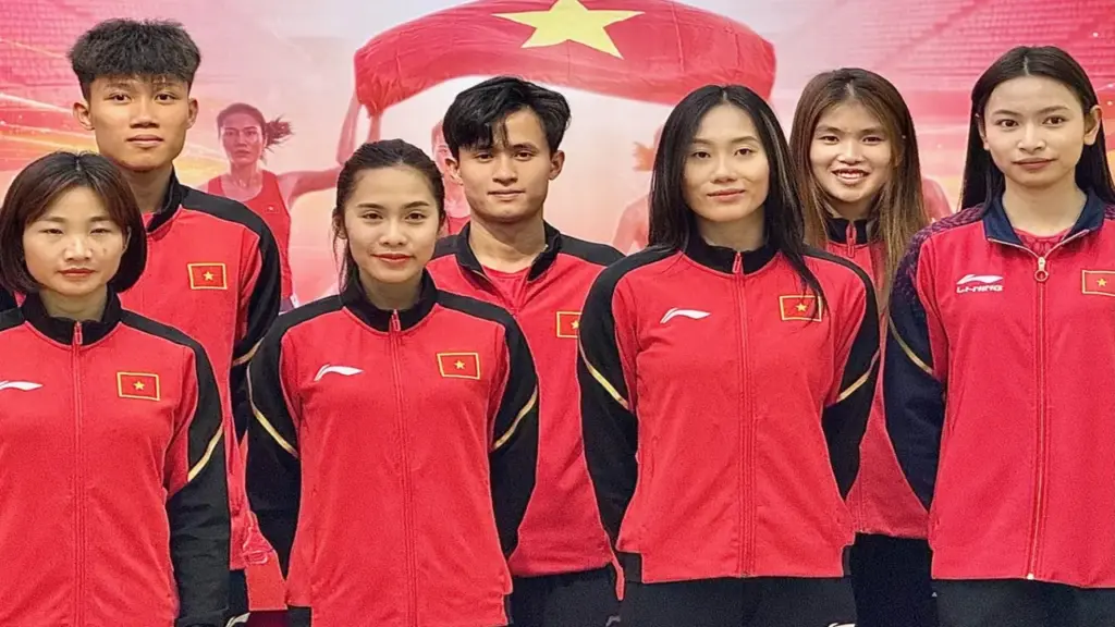 Đội tuyển điền kinh Việt Nam có trang phục thi đấu mới