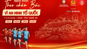 Gần 700 chiến sĩ công an cùng hàng nghìn VĐV tranh tài giải chạy ý nghĩa tại Nghệ An