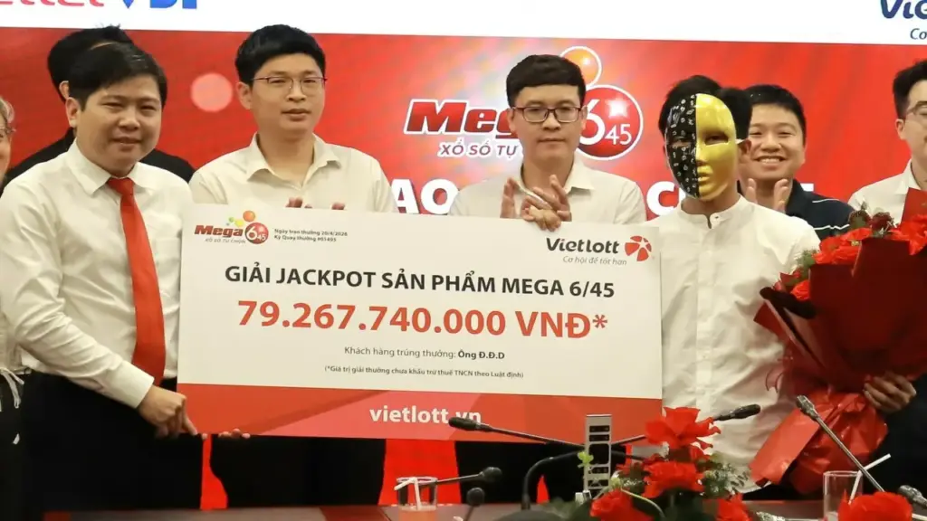 Gen Z tại TP HCM trúng Jackpot gần 80 tỷ đồng