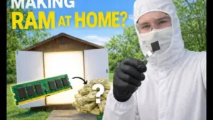 Giá RAM tăng 'phi mã', YouTuber tự xây phòng thí nghiệm để đúc chip nhớ
