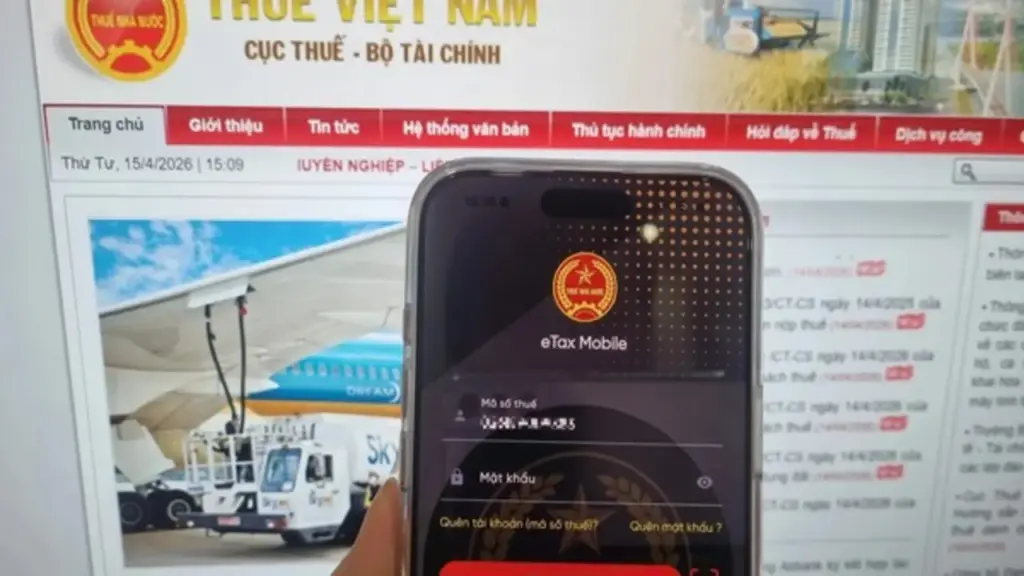 Hỗ trợ người bị khai khống thu nhập trên eTax Mobile