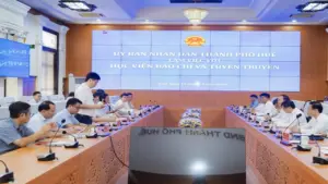 Học viện Báo chí và Tuyên truyền muốn mở cơ sở đào tạo ở Huế