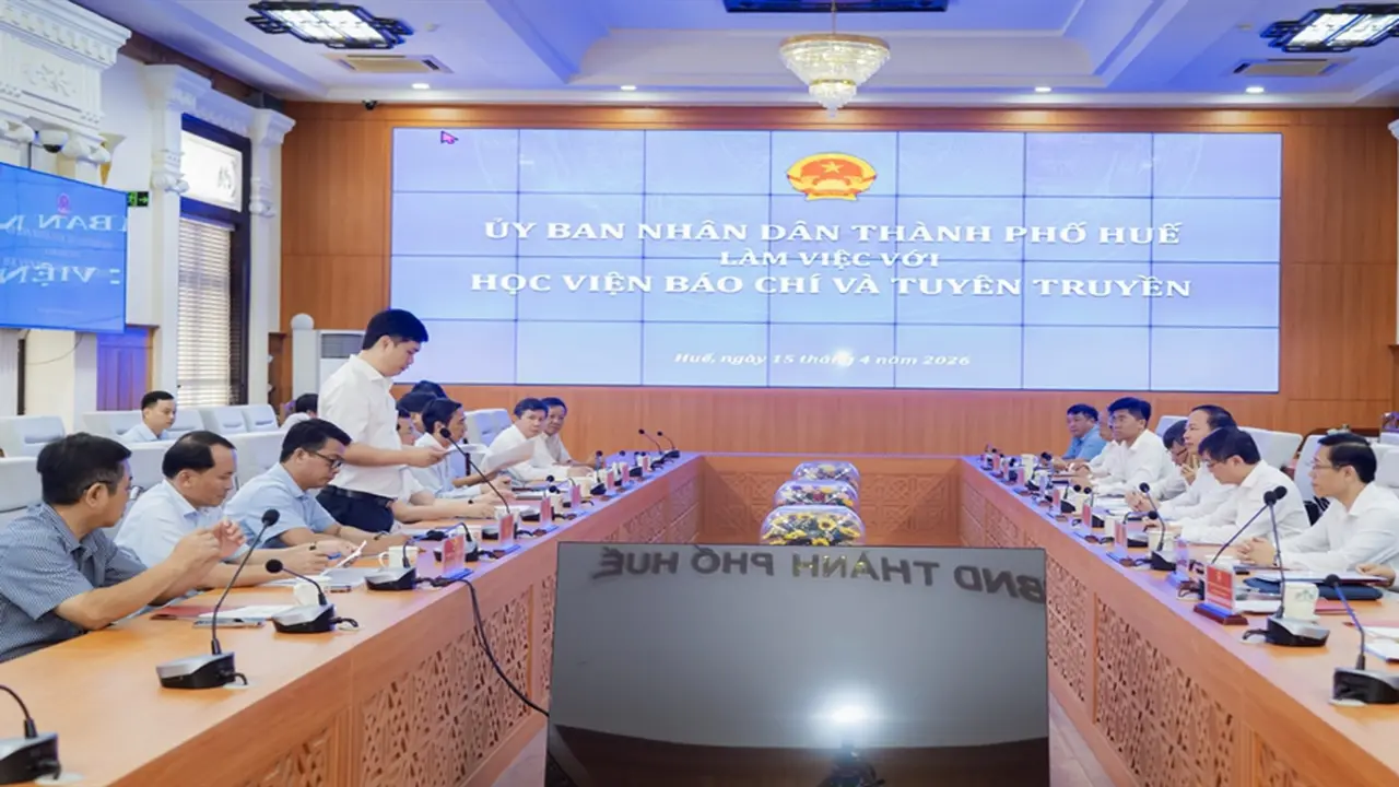 Học viện Báo chí và Tuyên truyền muốn mở cơ sở đào tạo ở Huế