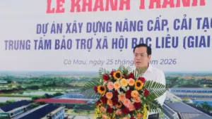 Khánh thành Trung tâm Bảo trợ xã hội Bạc Liêu