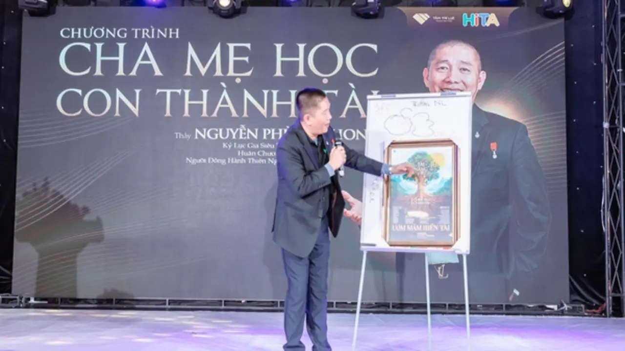 Kỷ lục gia Nguyễn Phùng Phong mang mô hình giáo dục 'Ươm mầm hiền tài' đến CH Séc