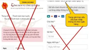 Nhận được tin nhắn "phạt nguội" này, người dân cảnh giác kẻo mất tiền