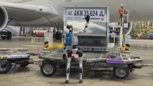Nhật Bản triển khai robot bốc xếp hành lý sân bay