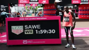 Sabastian Sawe - người viết lại giới hạn của marathon thế giới