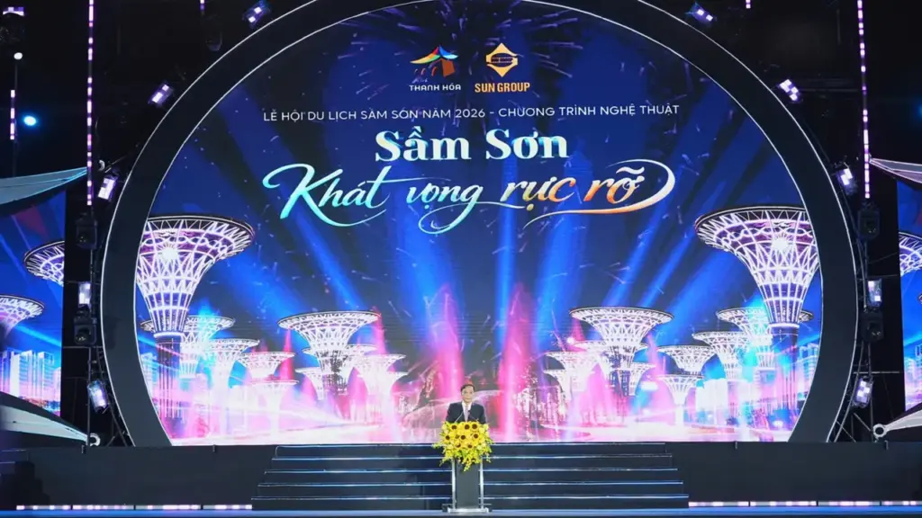 Sầm Sơn vào mùa du lịch biển sôi động, hấp dẫn
