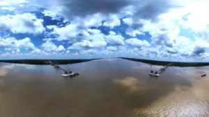 Sắp thông xe cầu Đại Ngãi 2, người dân trông cầu Đại Ngãi 1 sớm hoàn thành