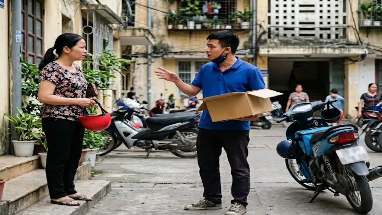 Shipper can ngăn khách nhận 'iPhone 16 Pro Max' giá 500 nghìn đồng
