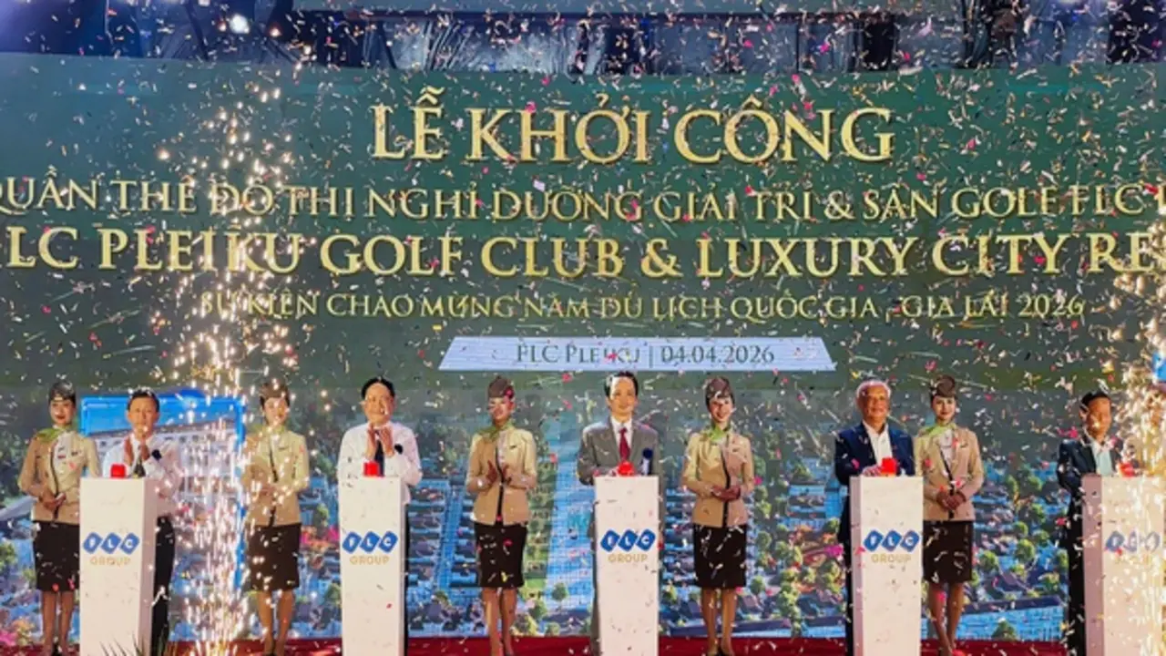 Tập đoàn FLC khởi công dự án 'khủng' gần 20.000 tỉ đồng tại Gia Lai