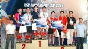 Thi đấu pickleball để giúp đỡ học sinh khó khăn: Niềm vui lan tỏa ở Hàng Gòn