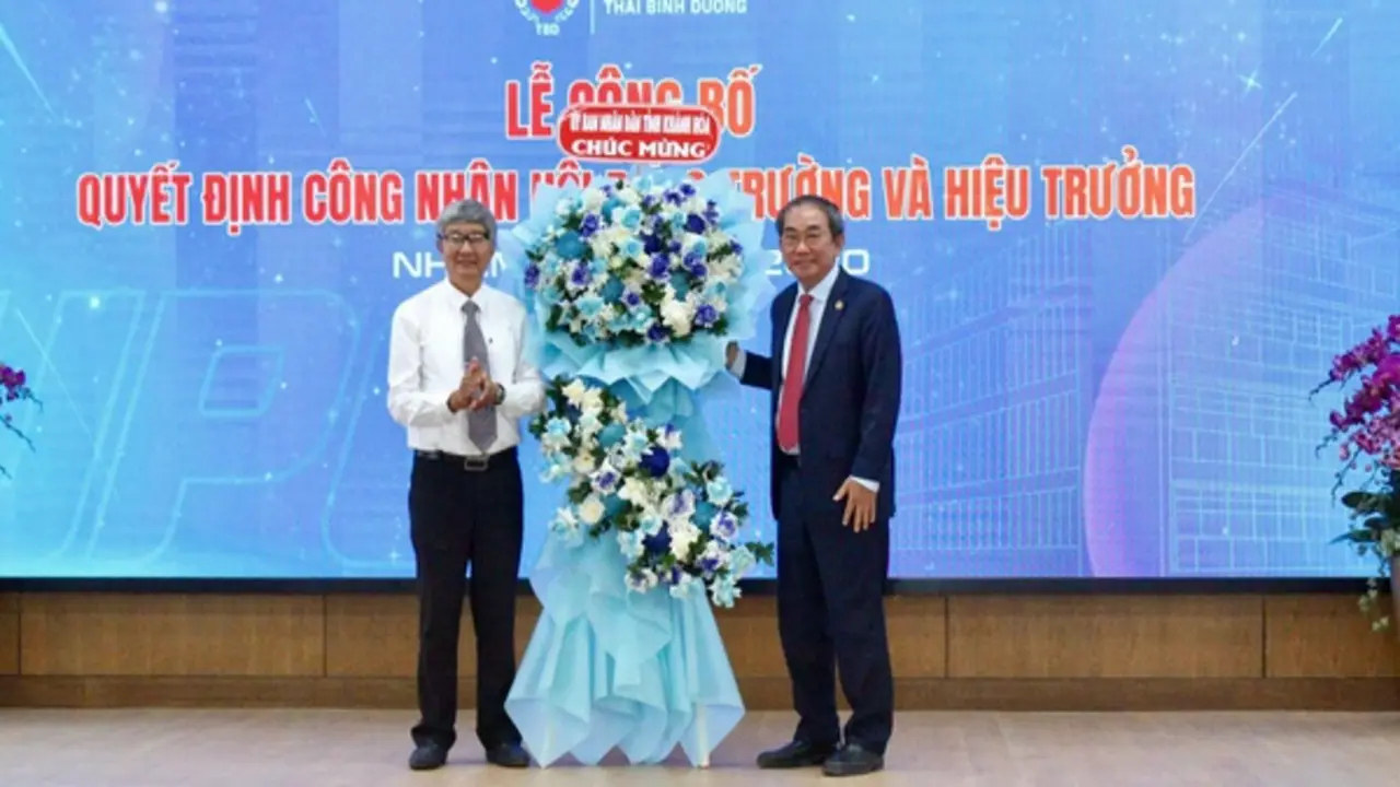 Trường ĐH Thái Bình Dương có hiệu trưởng mới