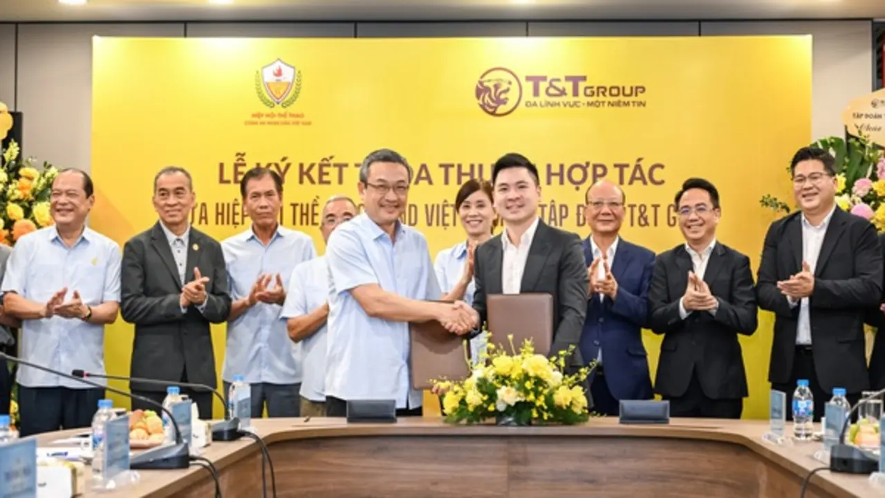 T&T Group tài trợ lớn, Hiệp hội Thể thao CAND hướng ra đấu trường quốc tế