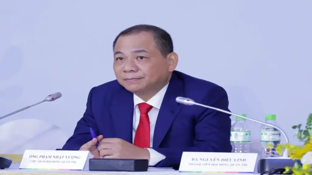 Tỷ phú Phạm Nhật Vượng giàu nhất Đông Nam Á