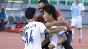 U.17 Lào ngược dòng thắng sốc loại Thái Lan: Vào bán kết với ngôi nhất bảng