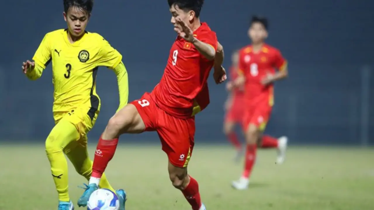 U.17 Việt Nam 1-0 U.17 Malaysia, chung kết Đông Nam Á: Đào Quý Vương mở tỷ số