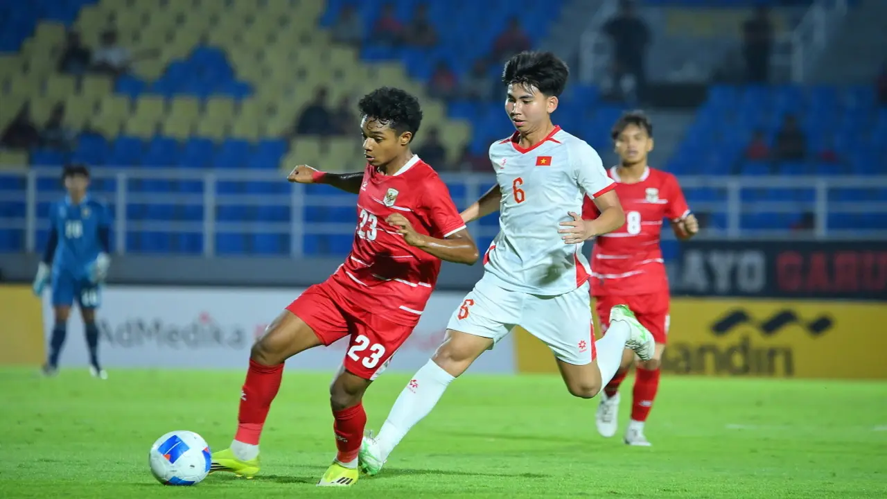 Việt Nam loại chủ nhà Indonesia ở giải U17 Đông Nam Á