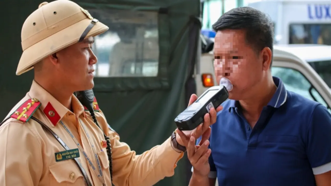 3.396 trường hợp vi phạm nồng độ cồn trong ngày 2.5