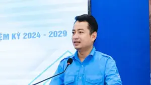 Anh Lê Tuấn Anh giữ chức Chủ tịch Hội Liên hiệp thanh niên Việt Nam TP.HCM