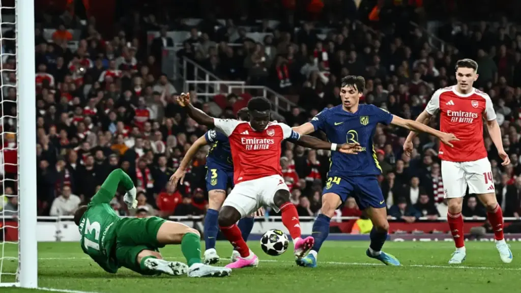 Arsenal hạ Atletico, vào chung kết Champions League