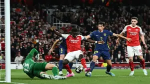 Arsenal hạ Atletico, vào chung kết Champions League