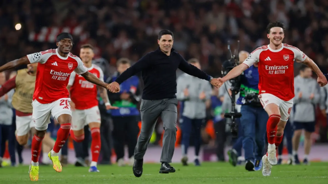 Arsenal thắng nhiều hơn số trận Man Utd thi đấu cả mùa