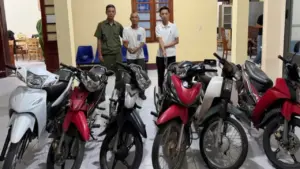Bắt 2 'siêu trộm' gây ra hơn 20 vụ trộm cắp xe máy tại Quảng Trị