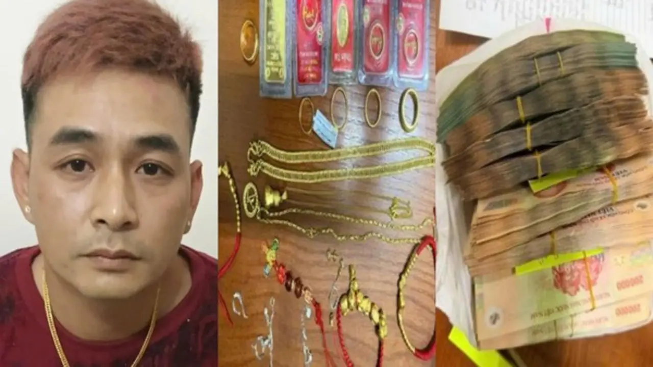 Bắt "siêu trộm" chuyên phá két sắt, trộm tiền, vàng trị giá hàng tỷ đồng