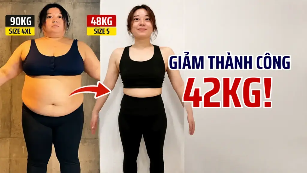 Bí quyết giúp cô gái Nhật Bản giảm 42kg mà không cần đến phòng gym