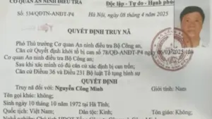 Bộ Công an tiếp tục yêu cầu Chủ tịch Công ty cây xanh Công Minh ra đầu thú