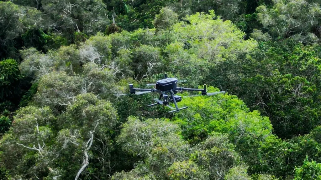 Cà Mau dùng flycam tầm nhiệt và ‘mắt thần’ canh lửa phòng chống cháy rừng
