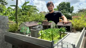 Chàng trai Ninh Bình thu nhỏ nhà cổ Bắc Bộ