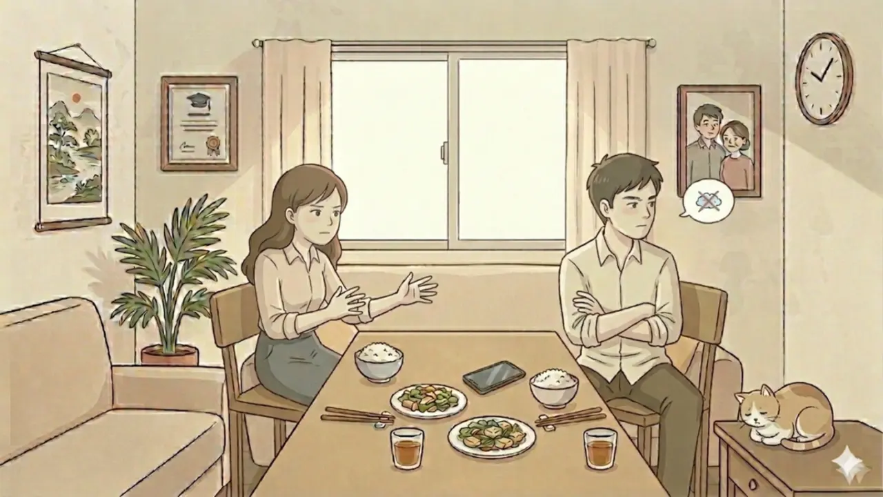 Chồng coi tôi như không khí mỗi khi giận dỗi