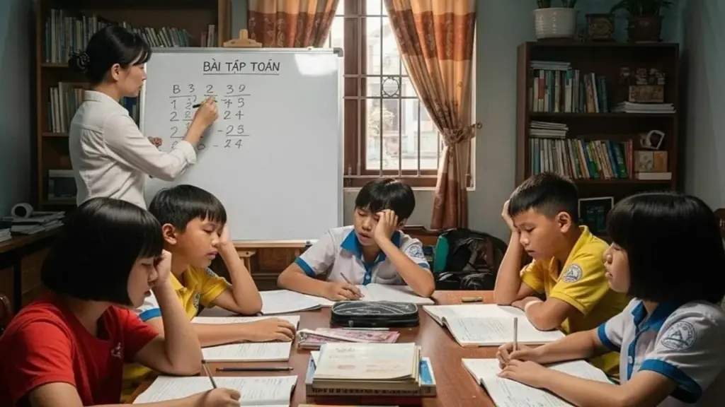 Con học thêm bây giờ khác xa tôi ngày trước