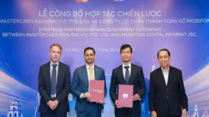 Công ty CP Thanh toán số MobiFone (MDP) bắt tay Mastercard thúc đẩy nền kinh tế số