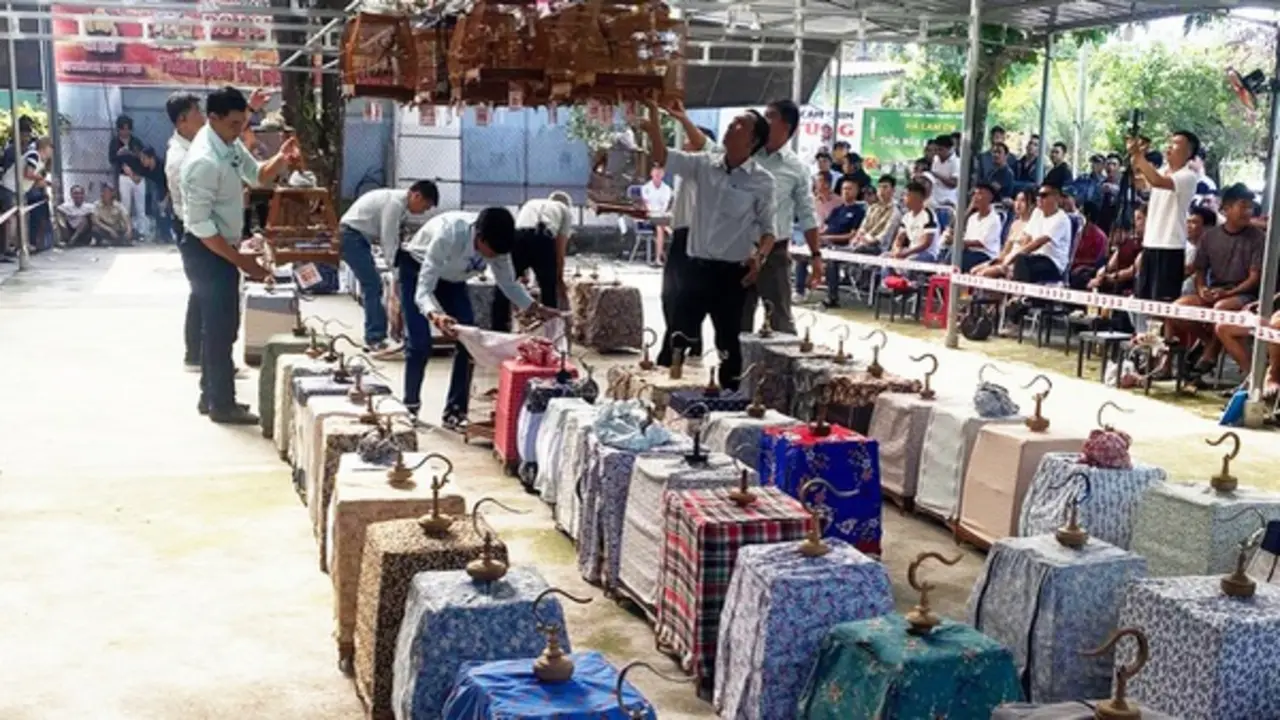 Cuộc thi chim giải thưởng 2 ô tô, hàng chục xe máy gây xôn xao, ban tổ chức nói gì?