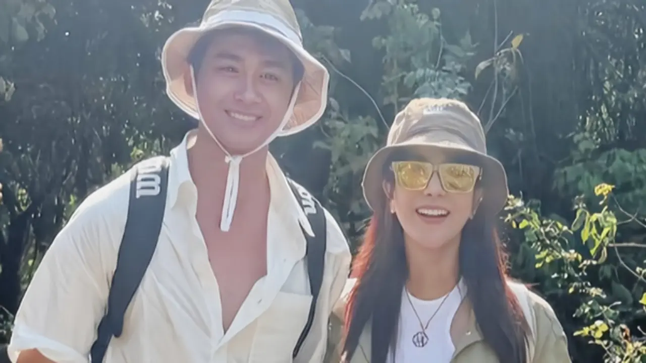 Cựu người mẫu Diệp Lâm Anh và bạn trai kém 11 tuổi "tình tứ" giữa ngày hè