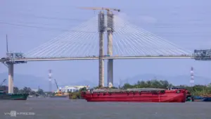 Diện mạo cầu dây văng cao nhất Việt Nam sắp hoàn thành
