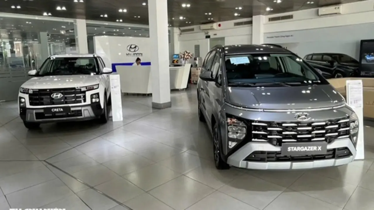 Doanh số nhiều mẫu ô tô Hyundai sụt giảm